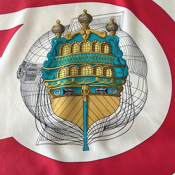 Authentic HERMES Silk Scarf 35” Square - Picture 6 of 7